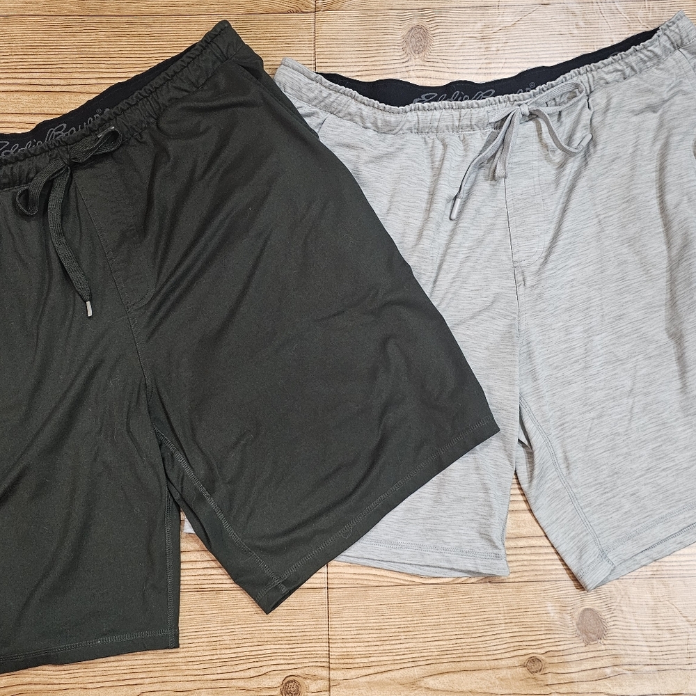 2 Mens Eddie Bauer Lounge Shorts